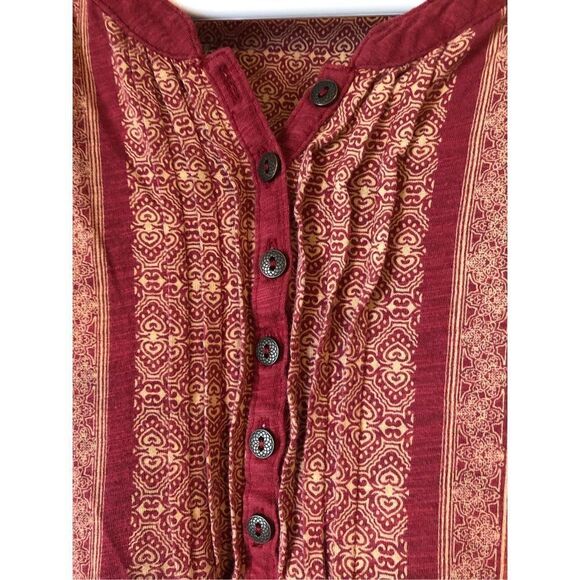Lucky 🍀 Brand Boho Blouse L - Picture 4 of 10